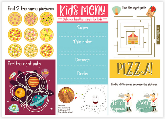 Singleuse Menus Disposable Menus