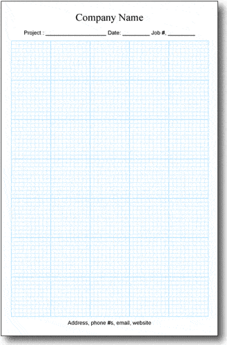 White 500 Sheets 10 x 10 Inches School Smart Graph Paper 
