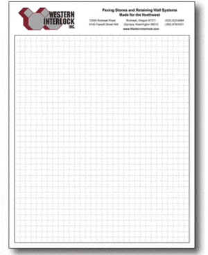 Graph Paper Pads, Metric 1/2cm Sq., 100 Sheets per Pad, 3 Pads